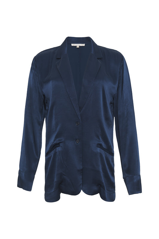 The Hayley Blazer in navy.